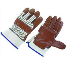 Heavy Duty Nitrile Laminated Jersey Liner Safety Work Glove-5406